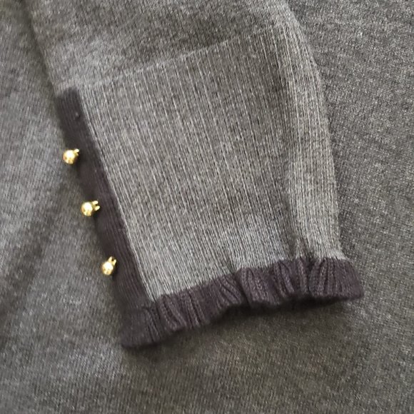 Gray Mock Turtleneck - Picture 2 of 3